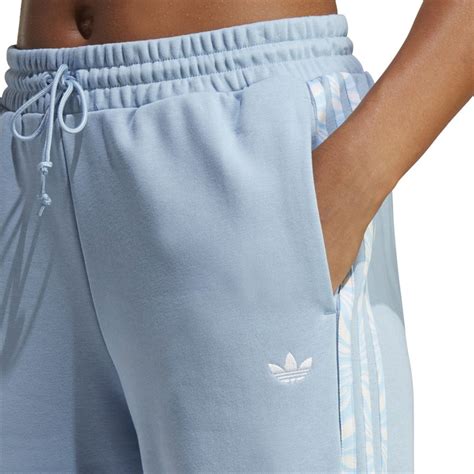 adidas jogginghose damen blau baumwolle|Blaue Jogginghosen .